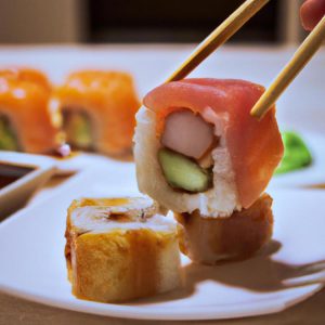 Jak trzymać pałeczki do sushi?